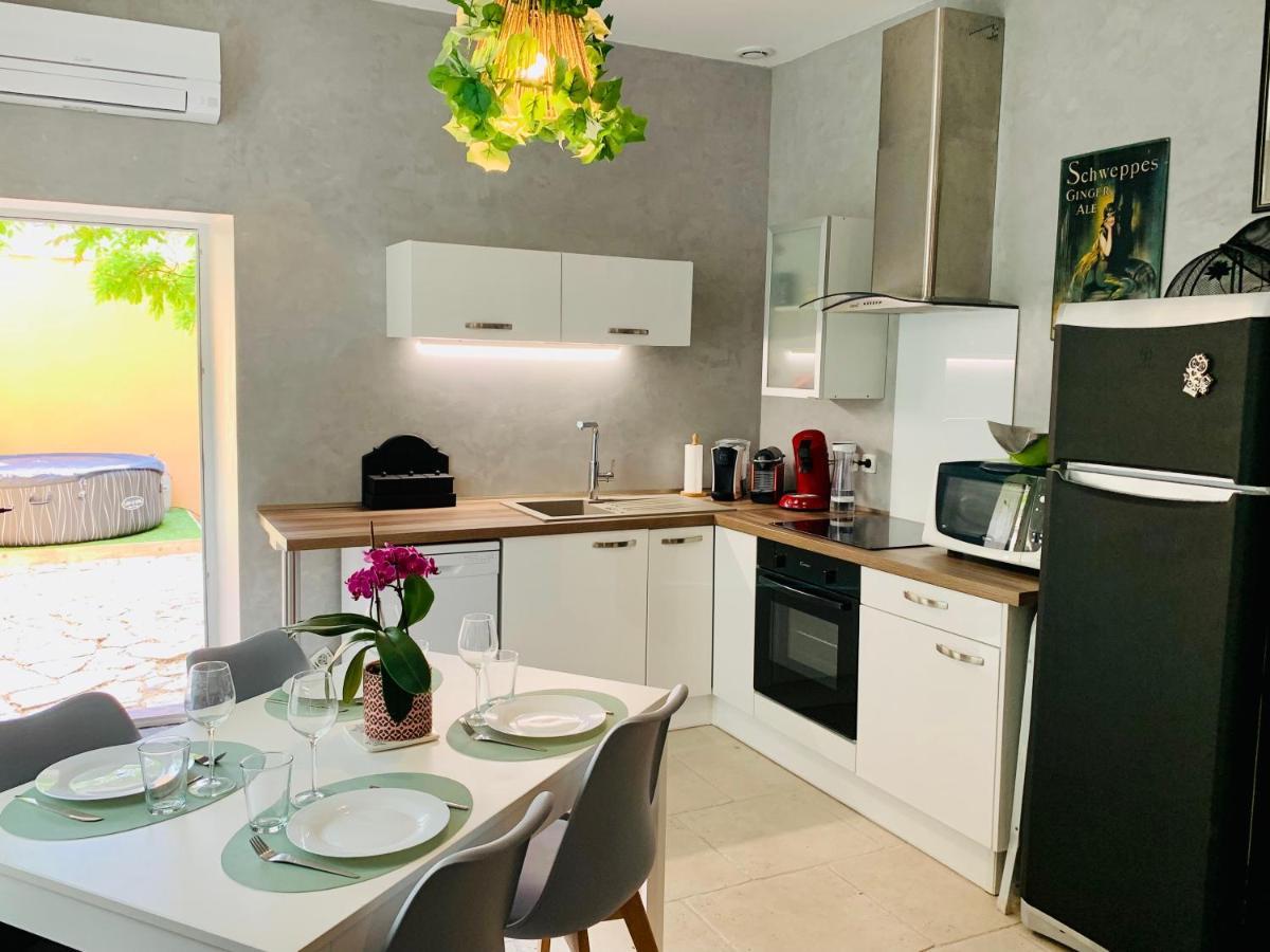 Appartement Avec Jardin Privatif Cazouls-lès-Béziers Esterno foto