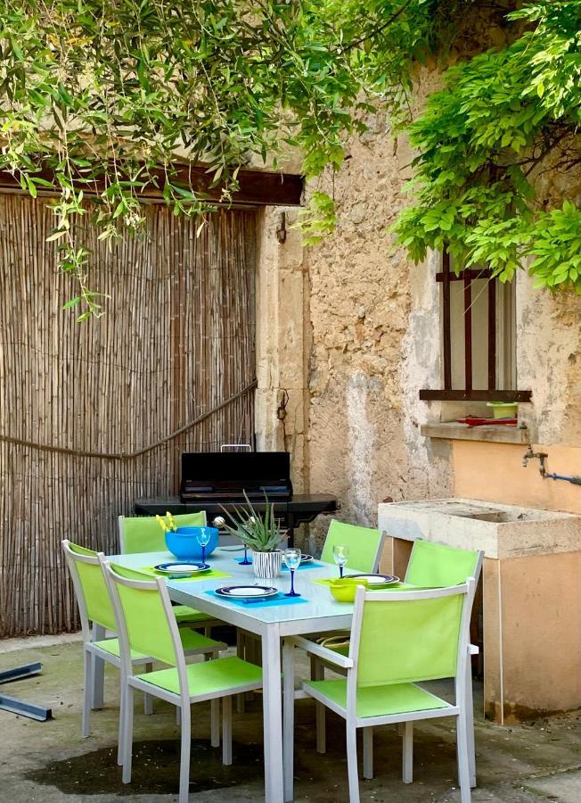 Appartement Avec Jardin Privatif Cazouls-lès-Béziers Esterno foto